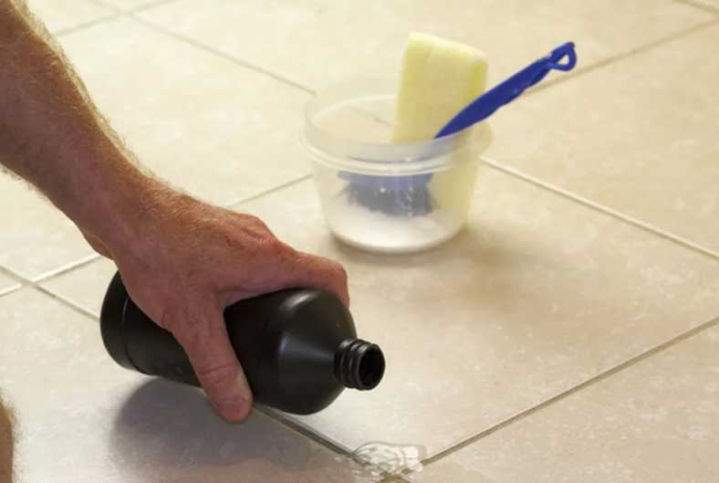How to Clean Grout in Floor Tiles